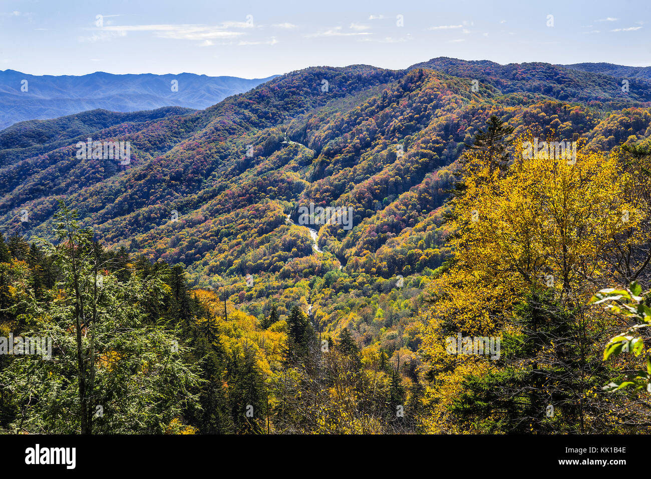 Great Smoky Mountains National Park. Stockfoto