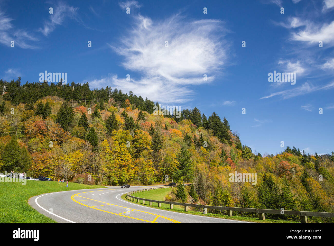 Great Smoky Mountains National Park. Stockfoto