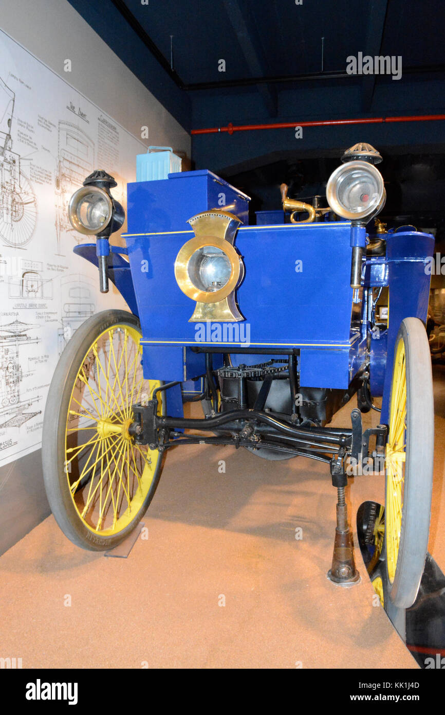 L'Aventure Michelin Museum Clermont-Ferrand Auvergne Massif-Central Frankreich Stockfoto