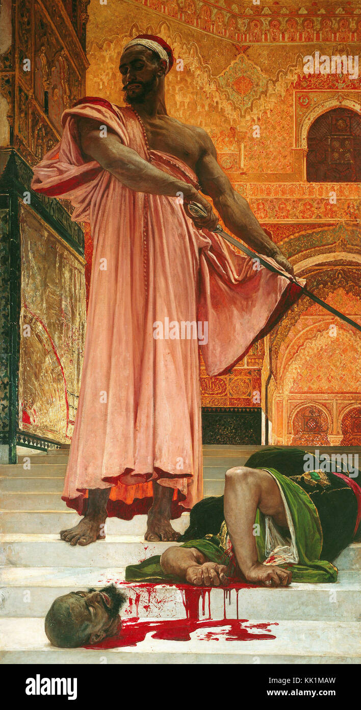 Henri Regnault - Ausführung ohne Urteil von der maurischen Könige von Granada - 1870 Stockfoto
