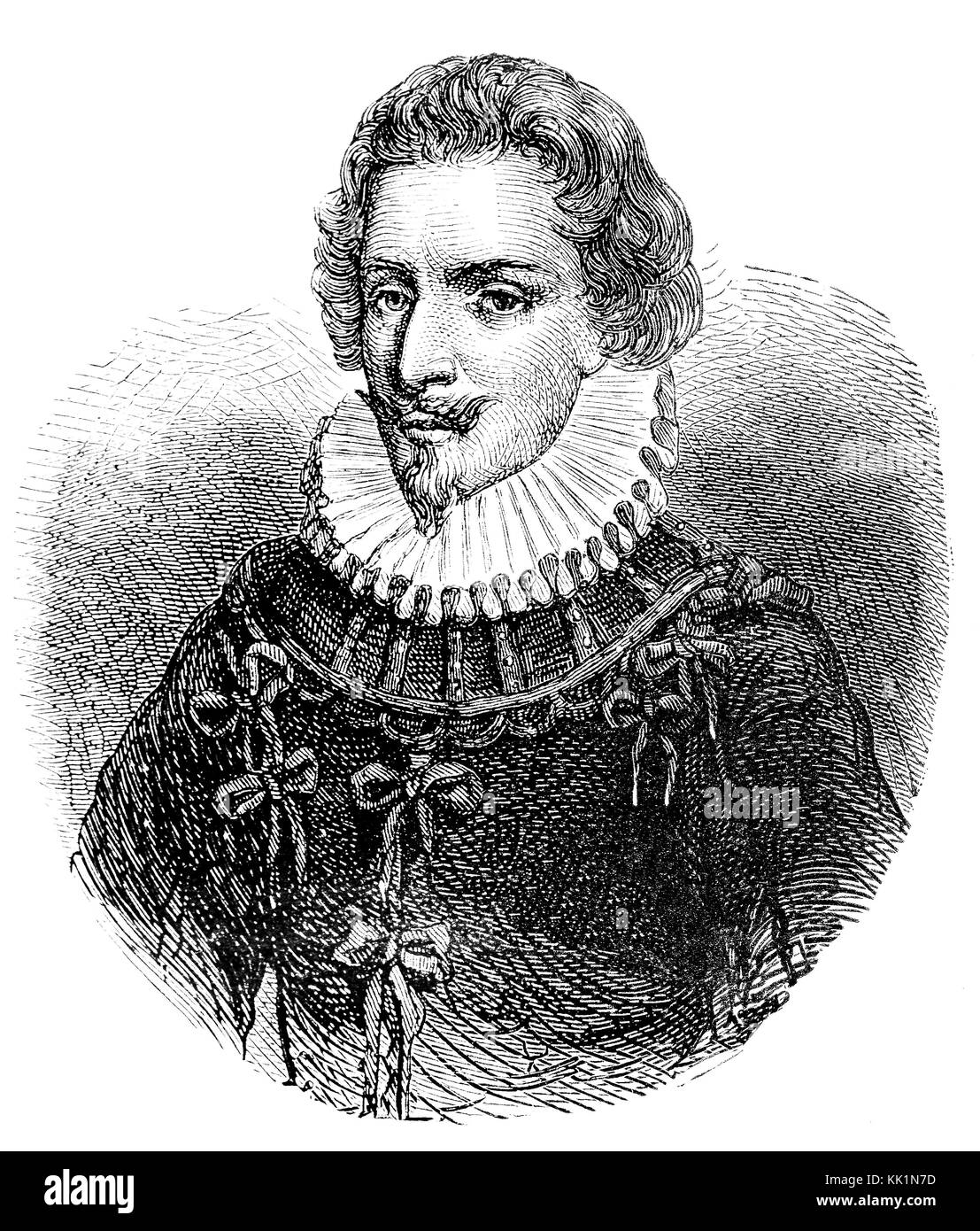 Concino Concini, Marquis d'Ancre, 1575 - 1617, italienischer Politiker, Stockfoto