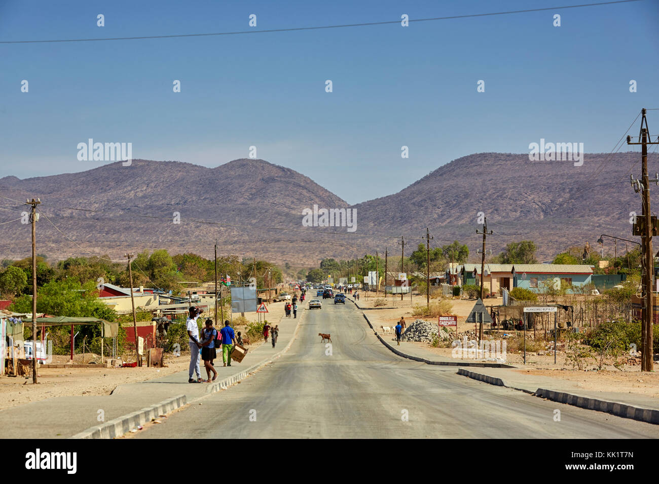 Opuwo, Kaokoveld, Namibia, Afrika Stockfoto