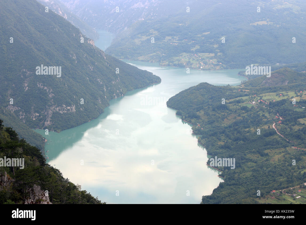 River Canyon Berg Natur Landschaft Stockfoto