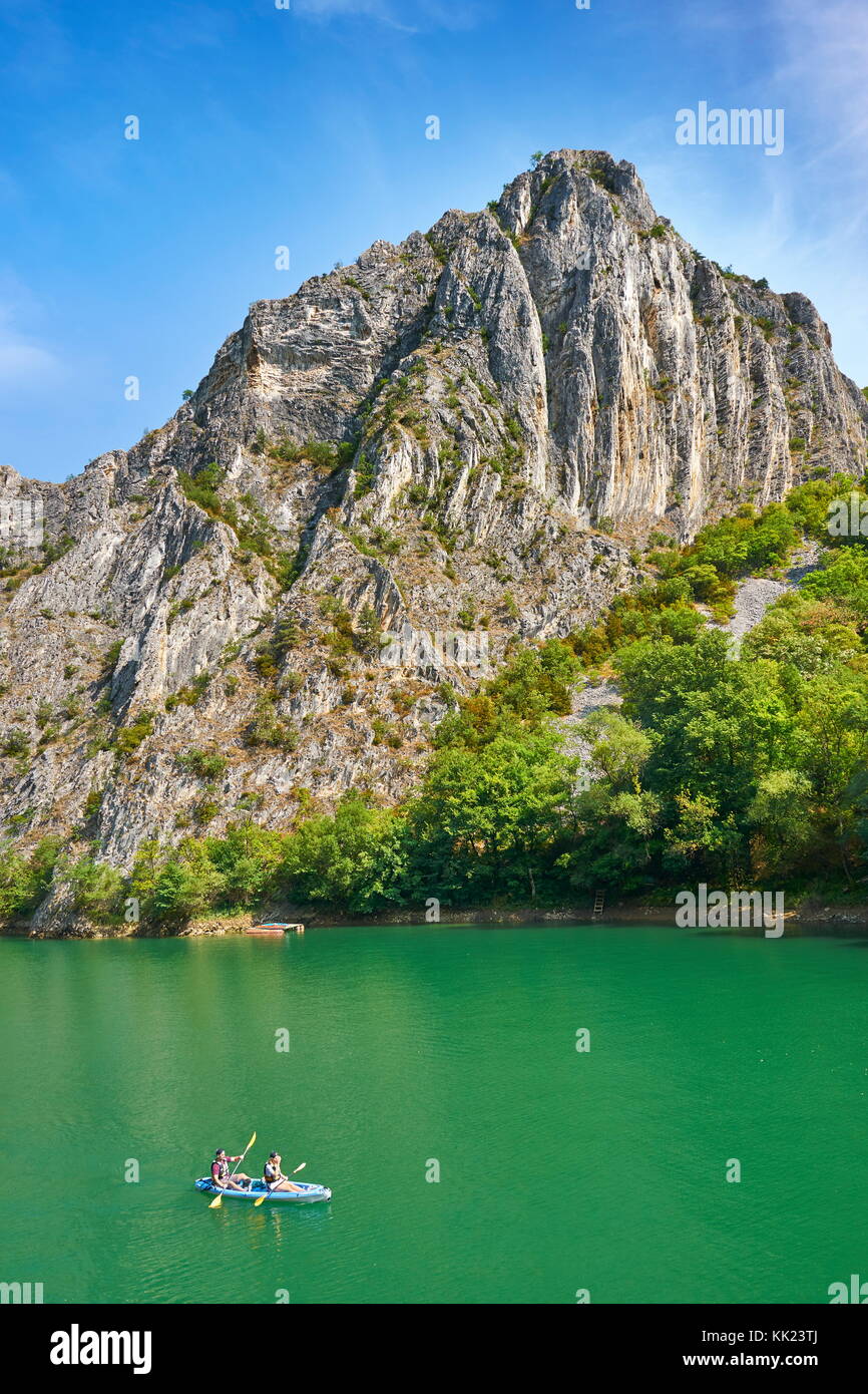 Matka Canyon, Mazedonien Stockfoto