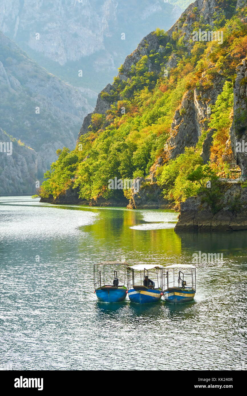 Matka Canyon in der Nähe von Skopje, Mazedonien Stockfoto