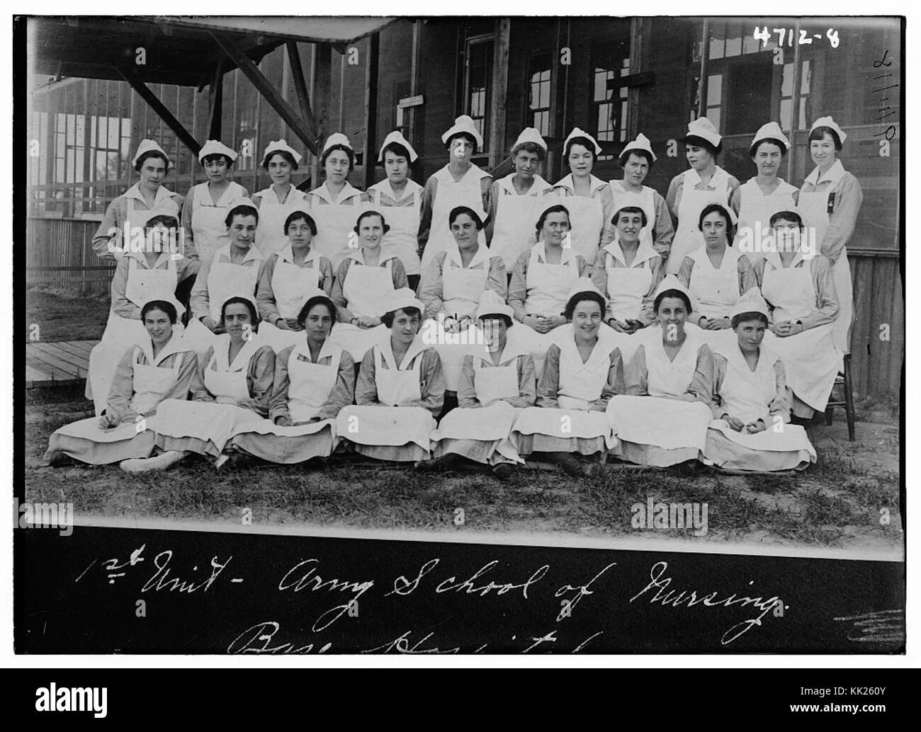 1. Aggregat Armee Schule für Krankenpflege (LOC) (28956642110) Stockfoto