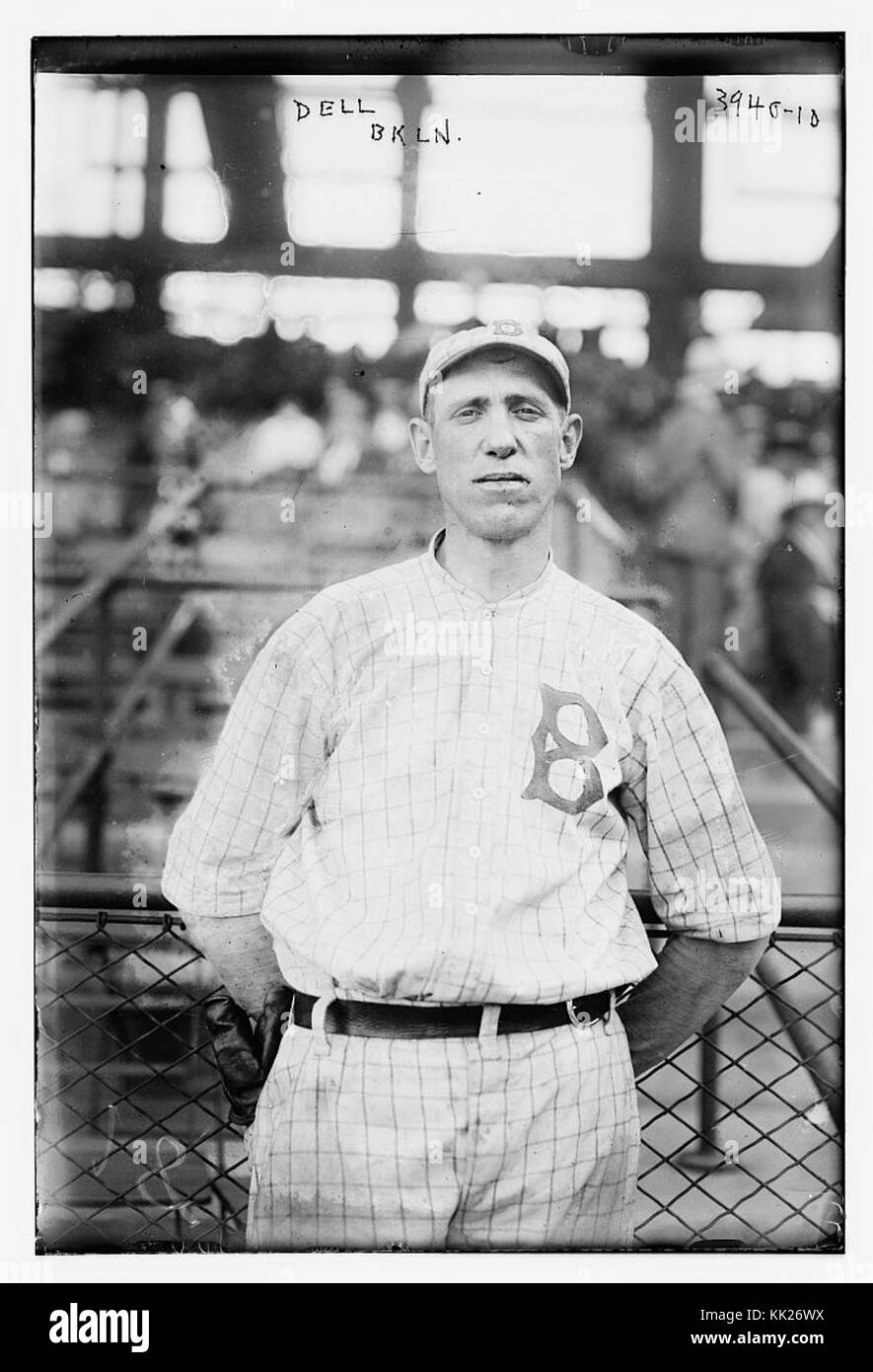 (Wheezer Dell, Brooklyn NL (Baseball)) (LOC) (14225693720) Stockfoto