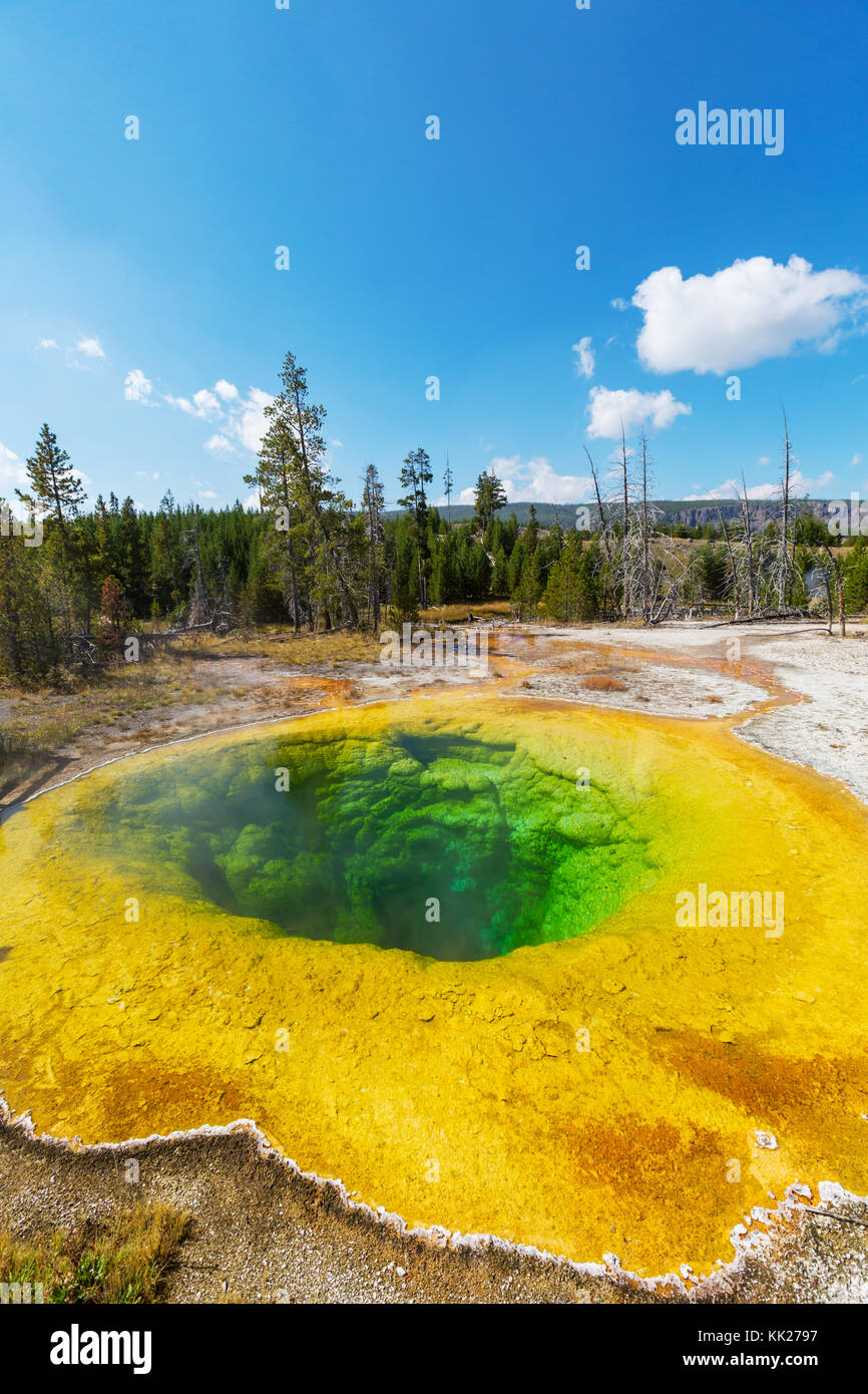 Morning Glory pool Stockfoto