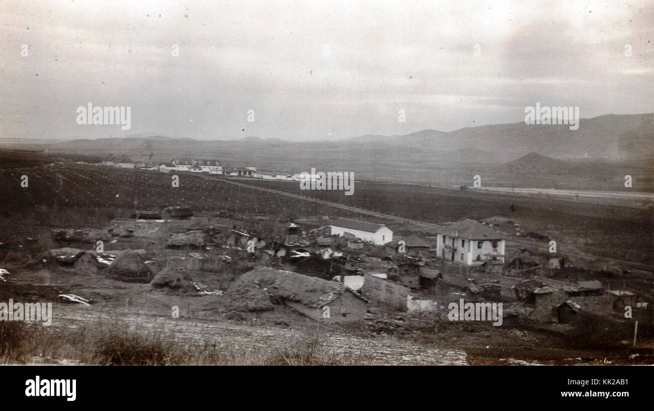 Demir Kapija, imot na srpski Kral, 1930ti Stockfoto