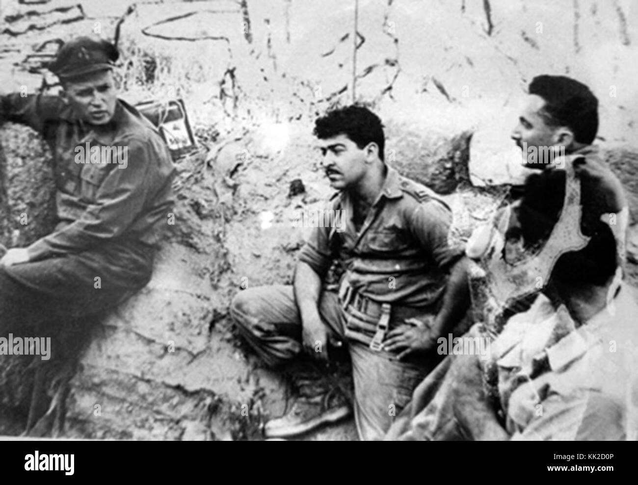 Rabin und Fuad Northern Command 1957 59 Stockfoto