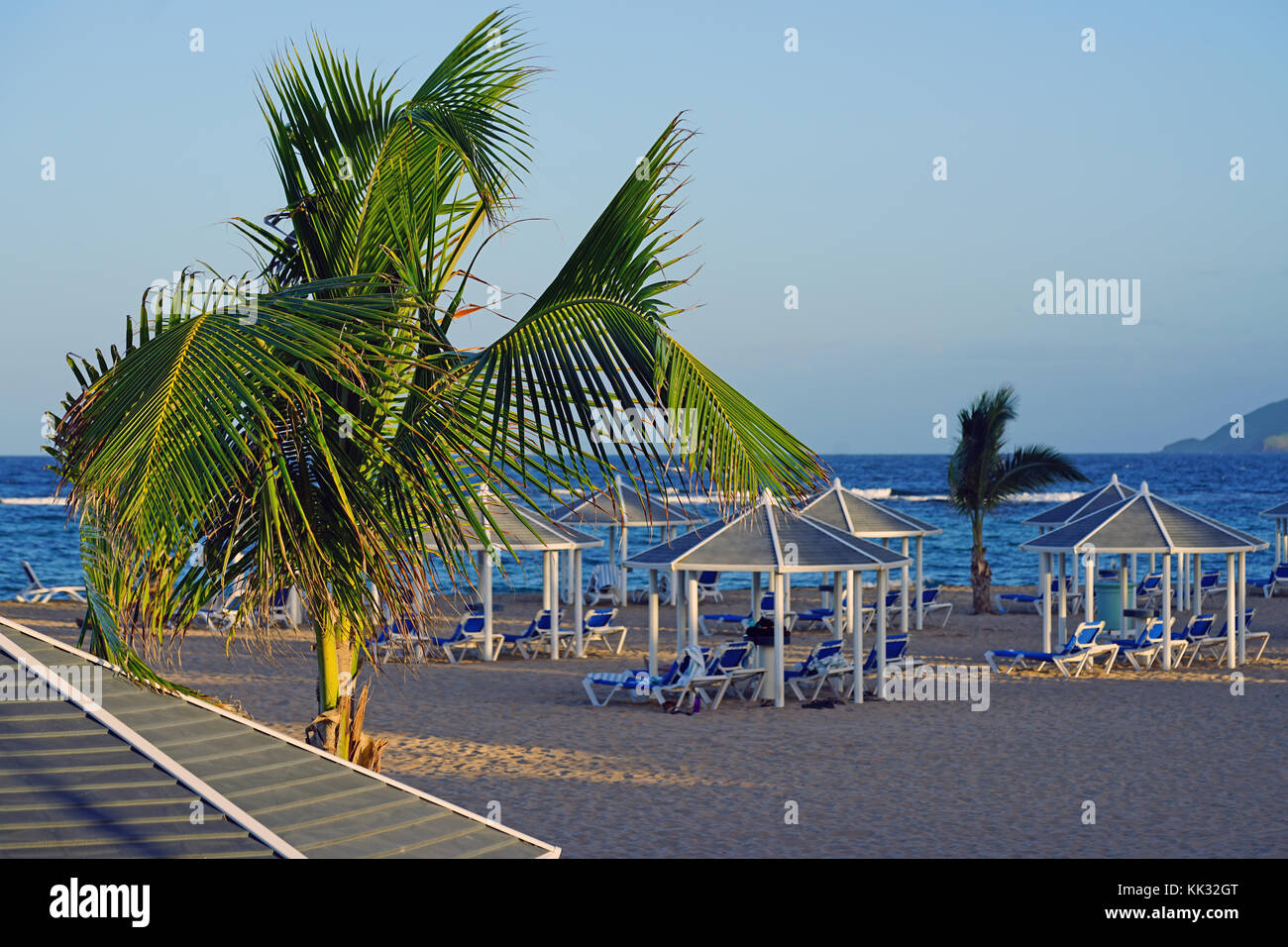 St. Kitts, St. Kitts und Nevis - St. Kitts Marriott Resort & The Royal Beach Casino in Frigate Bay, St. Kitts. Stockfoto