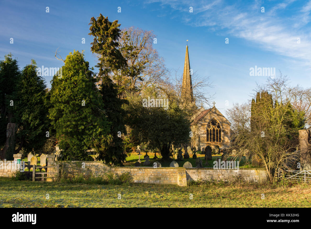 St. lawrences Kirche, Abingdon Stockfoto