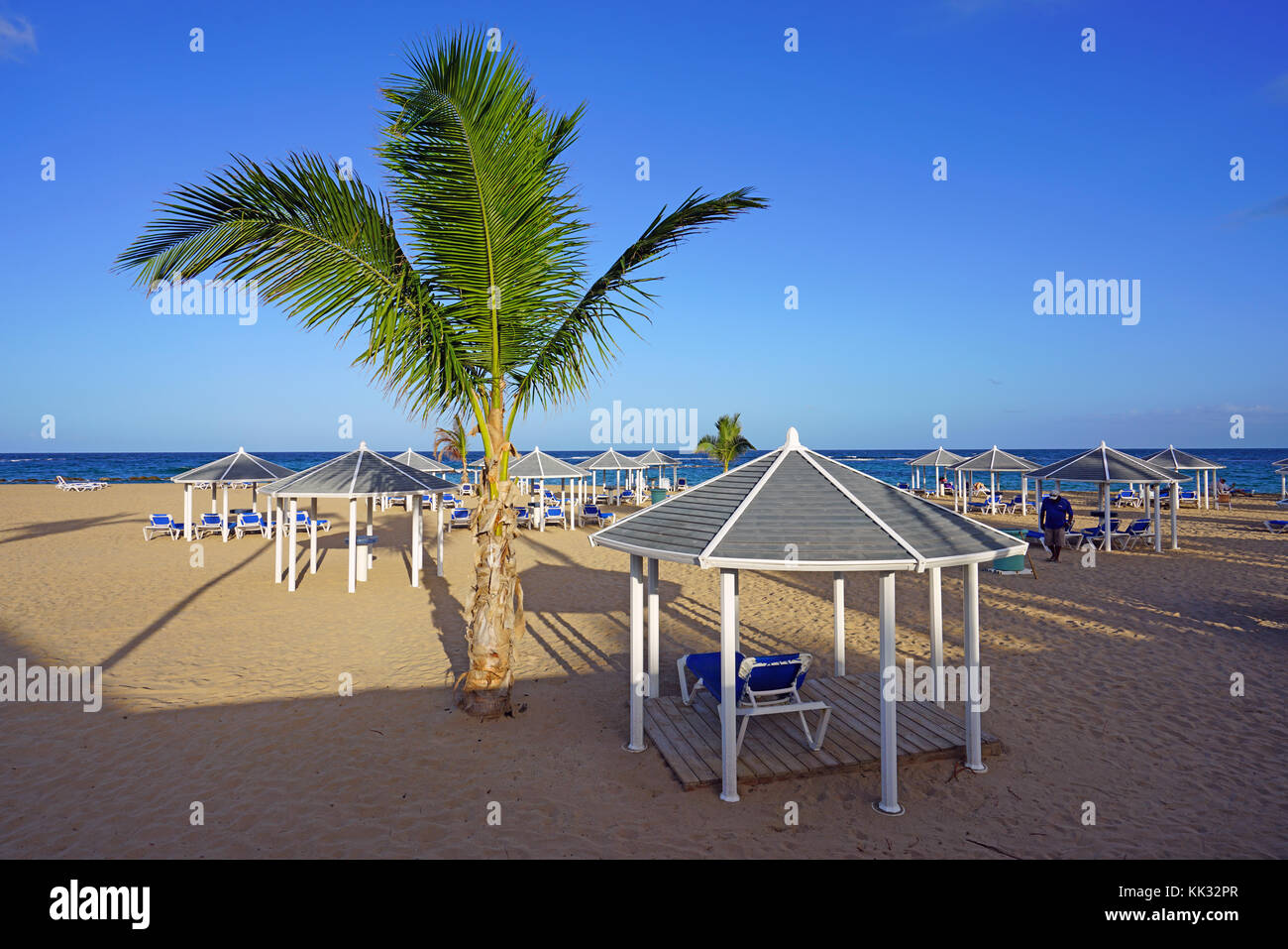 St. Kitts, St. Kitts und Nevis - St. Kitts Marriott Resort & The Royal Beach Casino in Frigate Bay, St. Kitts. Stockfoto