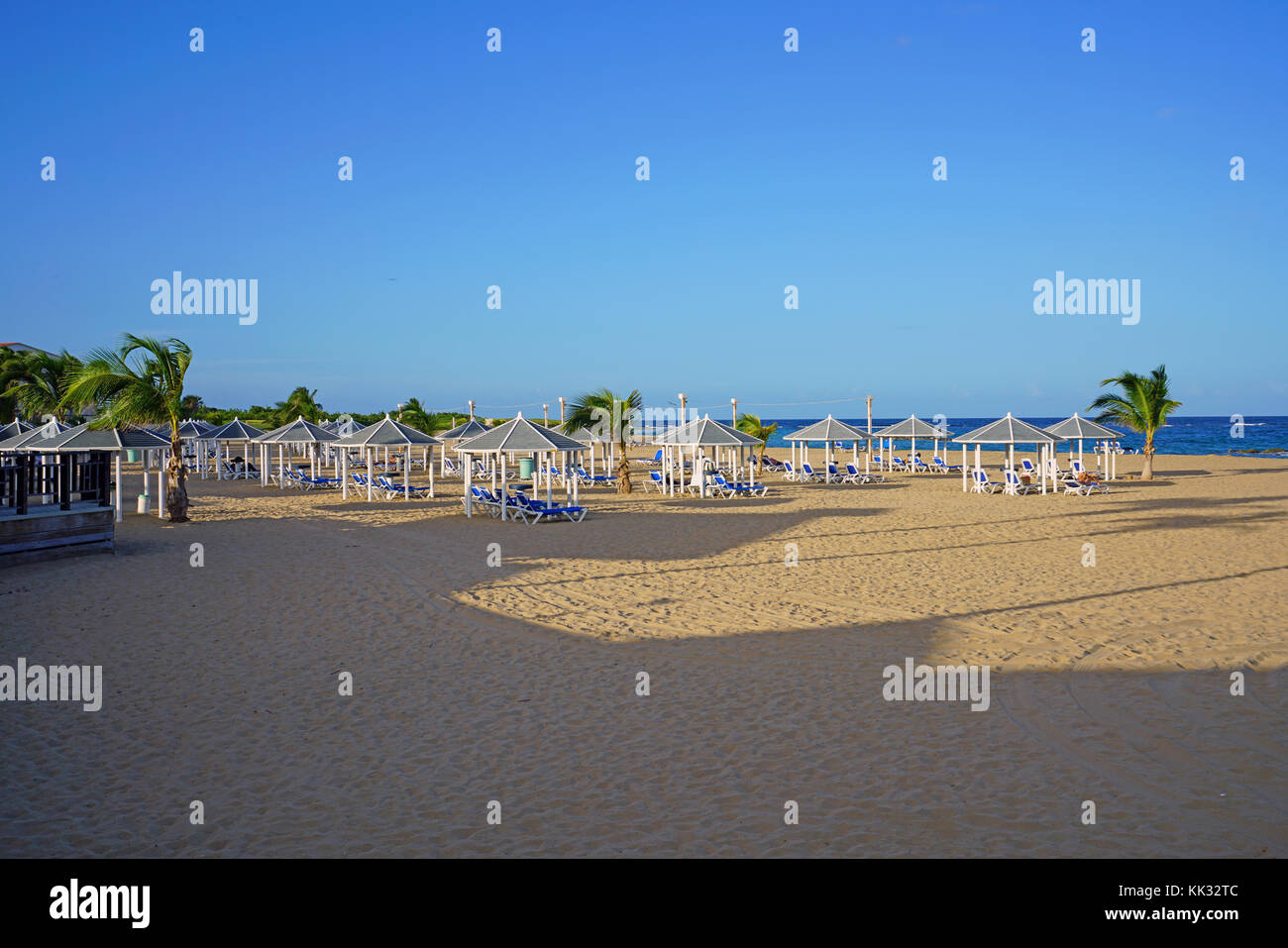 St. Kitts, St. Kitts und Nevis - St. Kitts Marriott Resort & The Royal Beach Casino in Frigate Bay, St. Kitts. Stockfoto