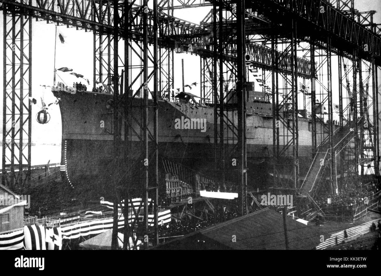 Kirishima starten Stockfoto