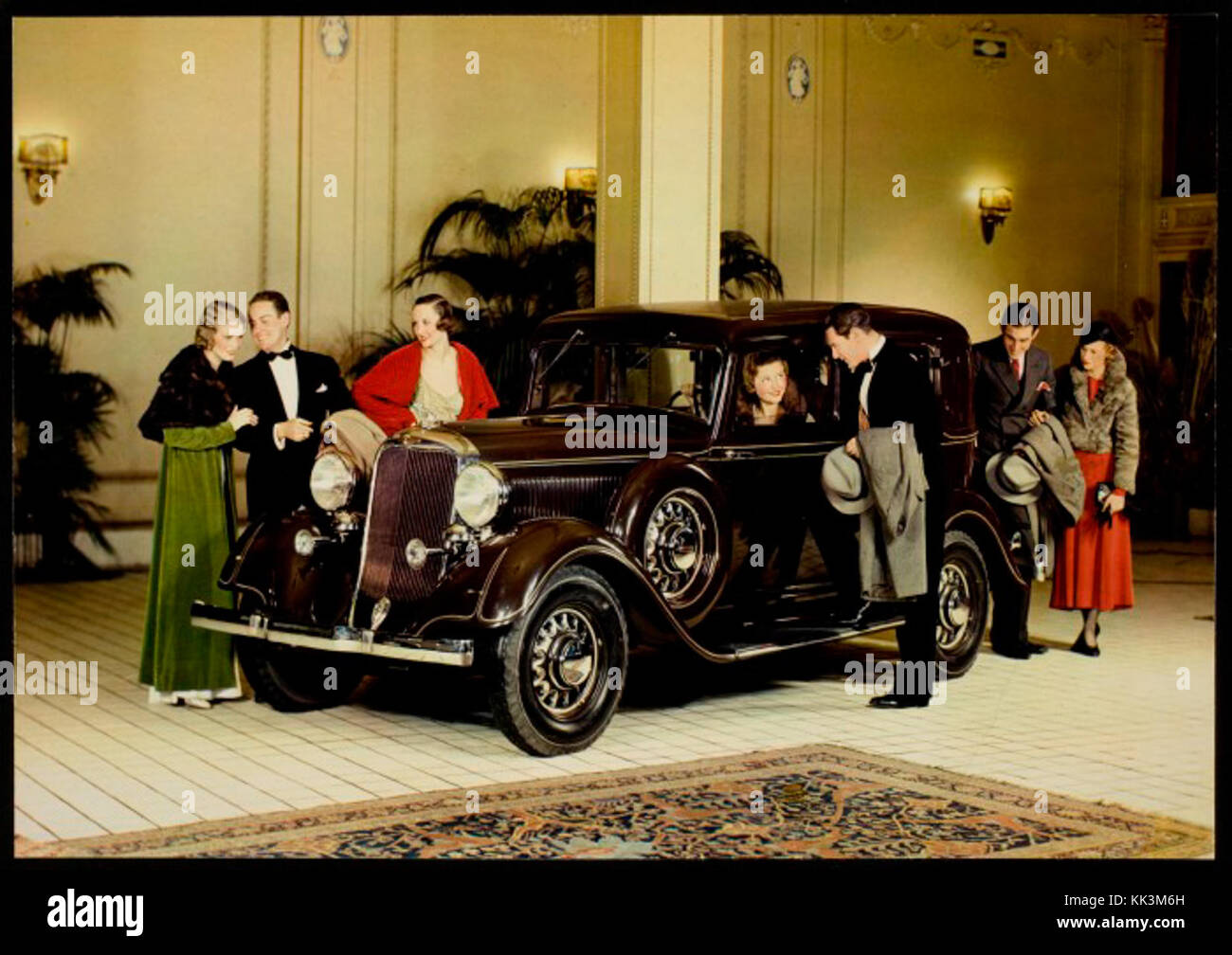 1933 Dodge Werbespot von Muray Stockfoto