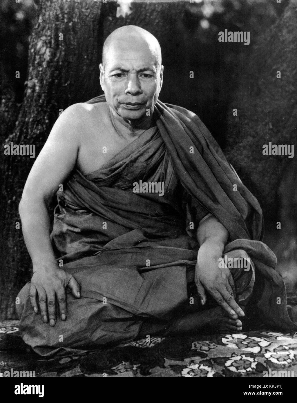 Mogok Sayadaw portrait Stockfoto