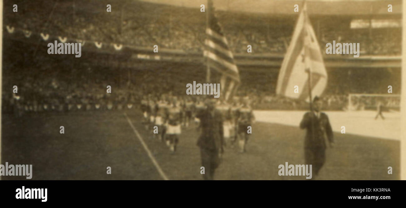 Israel USA Spiel im September 1948 Stockfoto