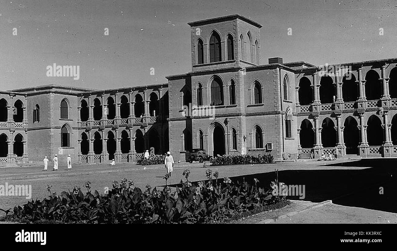 Sudan Khartum Gordon College 1936 Stockfoto