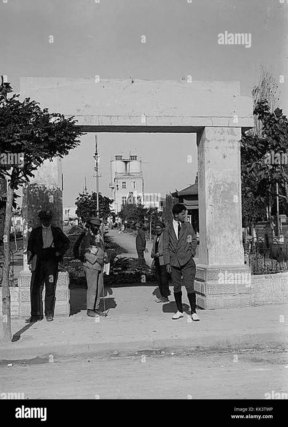 Beit vaad Tor 1920 s paintervic Stockfoto