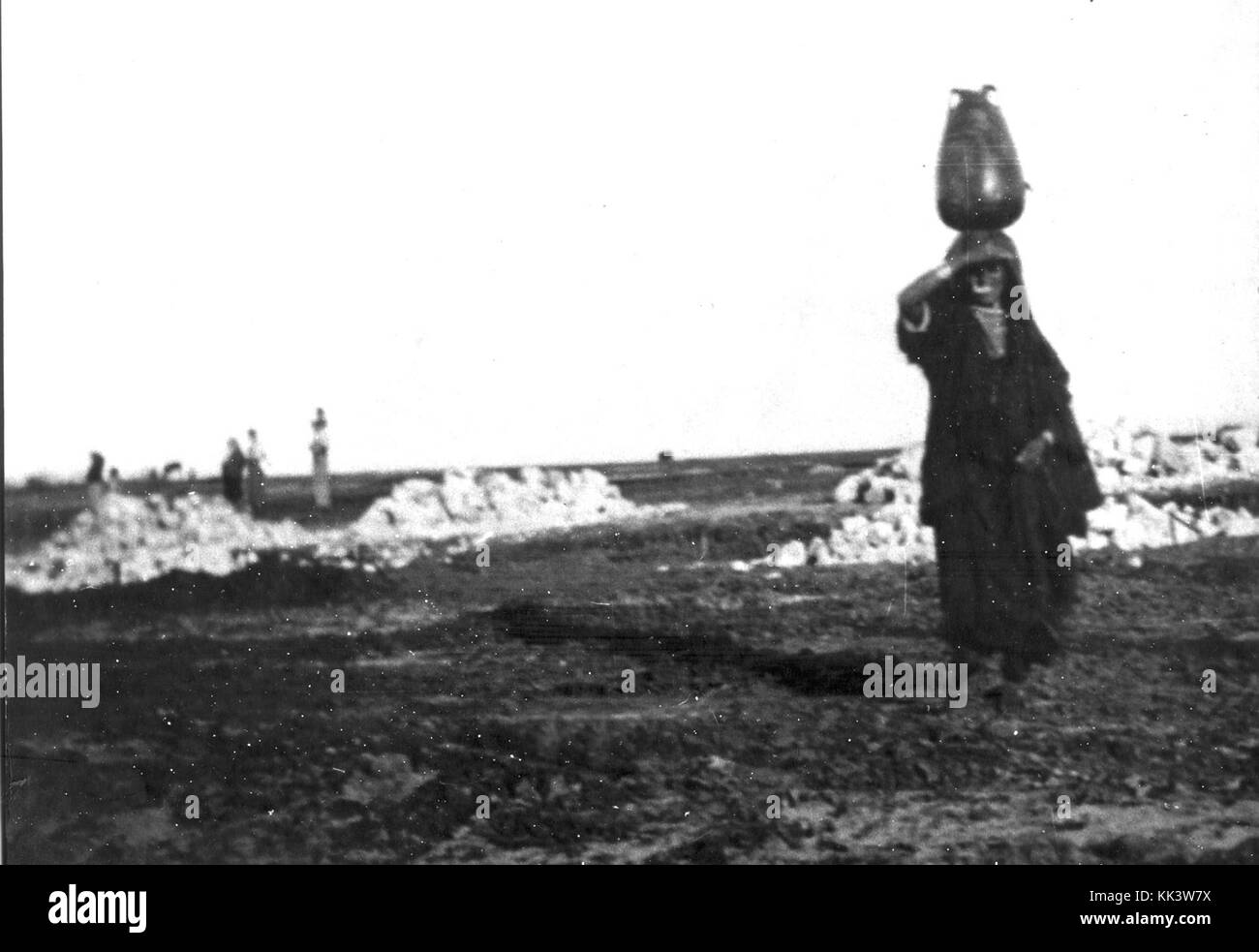 Israel 07424 Beit Yitzhak der Raum vor dem Bau 1939 Stockfoto