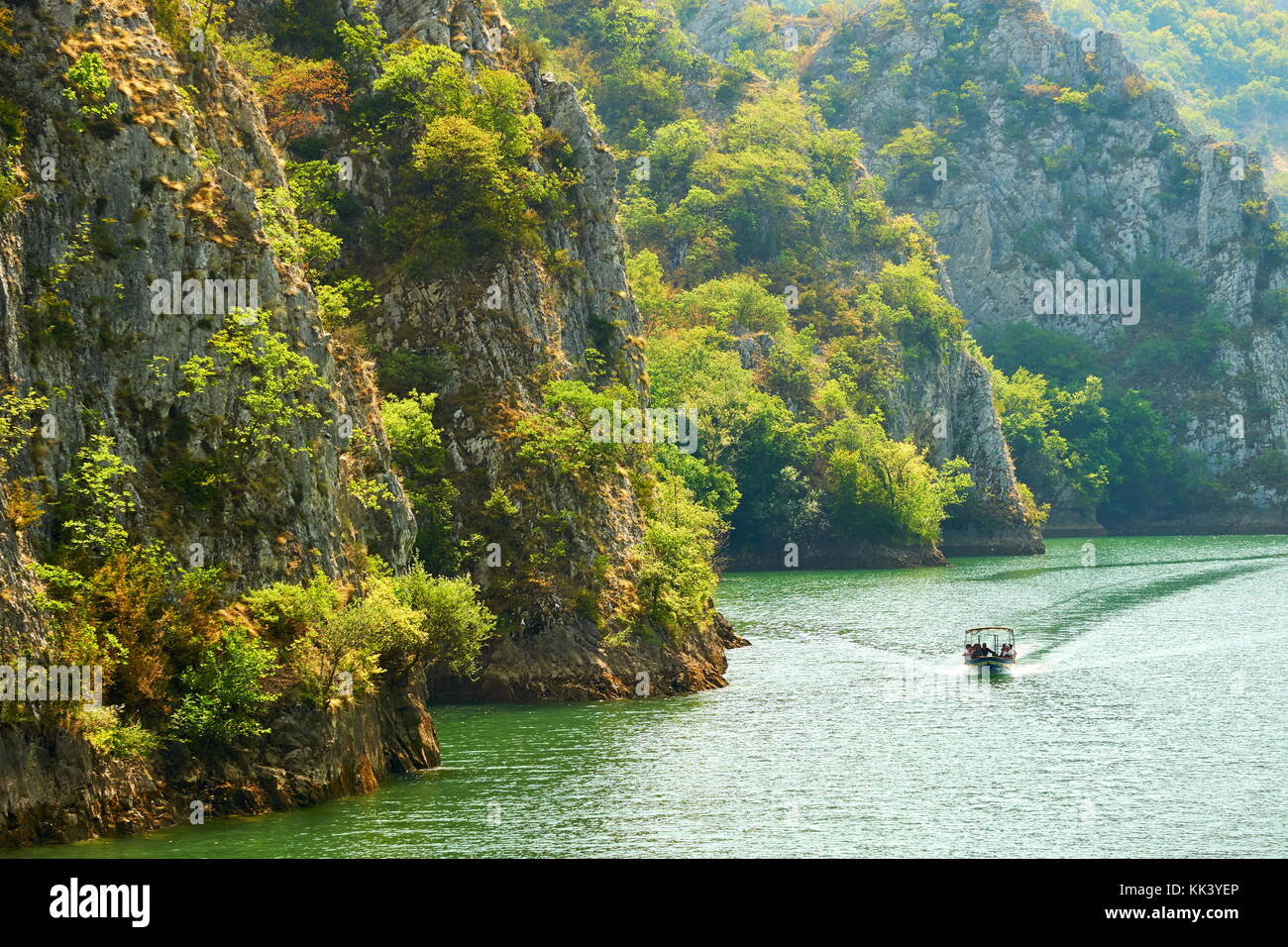 Matka Canyon in der Nähe von Skopje, Mazedonien Stockfoto