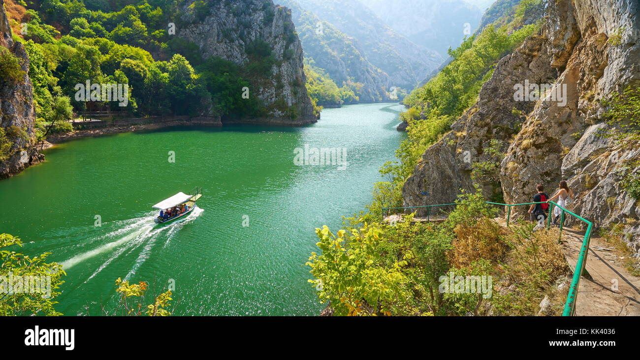 Matka Canyon in der Nähe von Skopje, Mazedonien Stockfoto