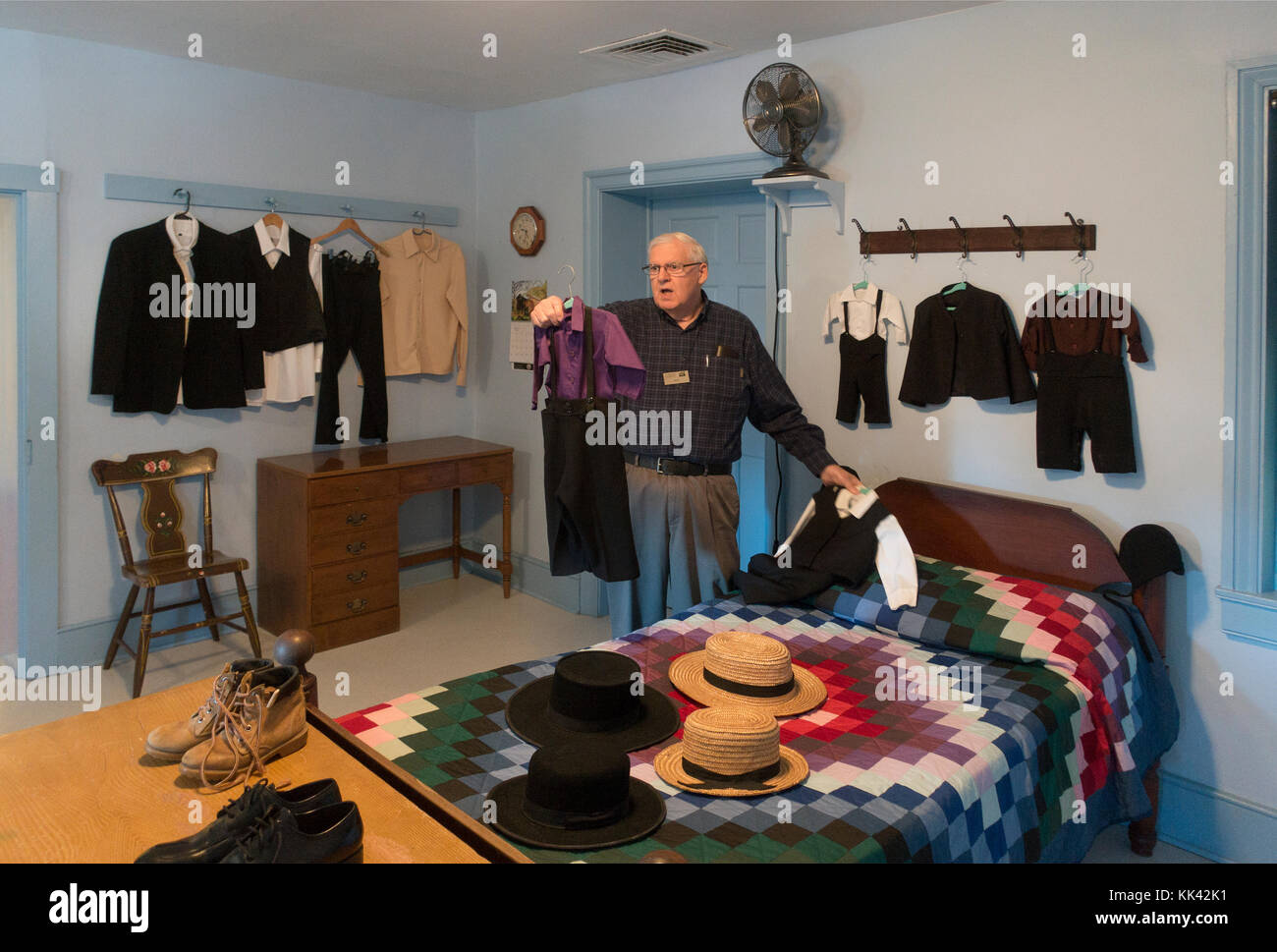 Amish Village Lancaster Pennsylvania Stockfoto