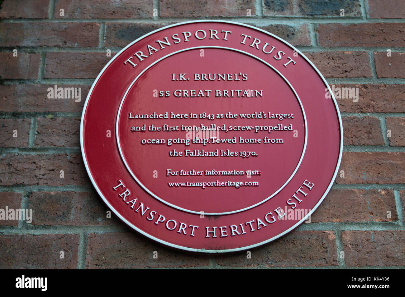 Transport Vertrauen: SS Great Britain: Stockfoto