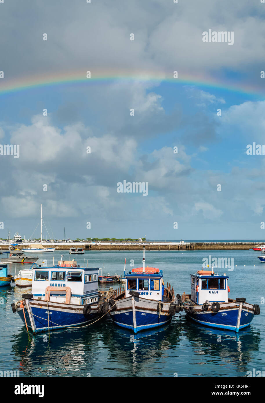 Porto dos Saveiros, Salvador, Bundesstaat Bahia, Brasilien Stockfoto