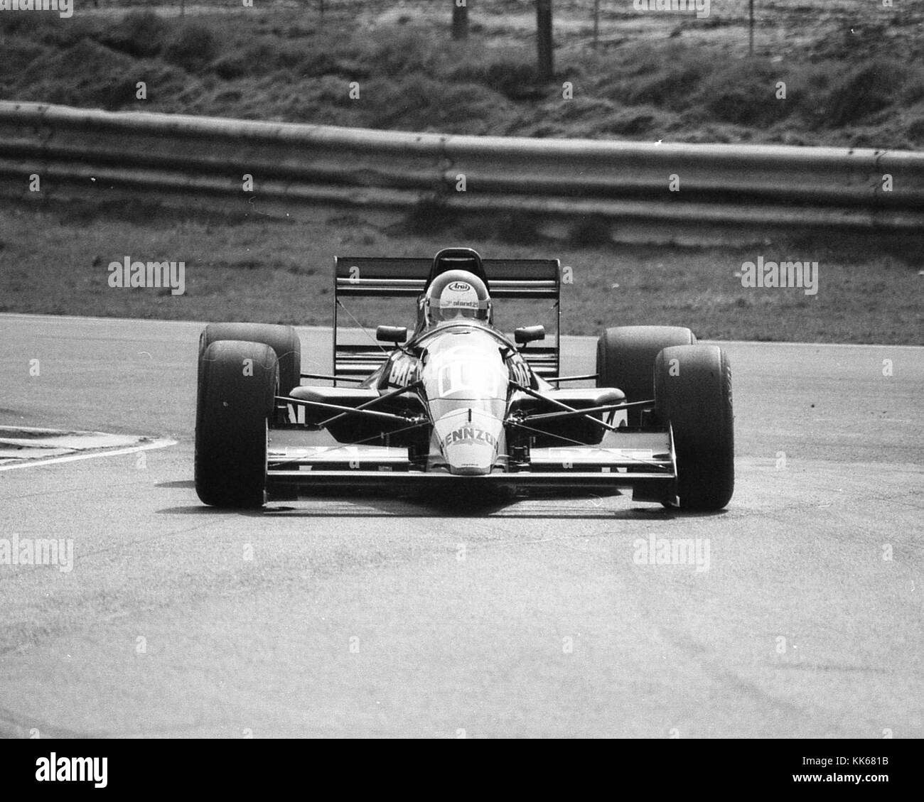 Yvan Muller in seinem reynard 91 D Cosworth, Britische Formel 2 1992 Stockfoto