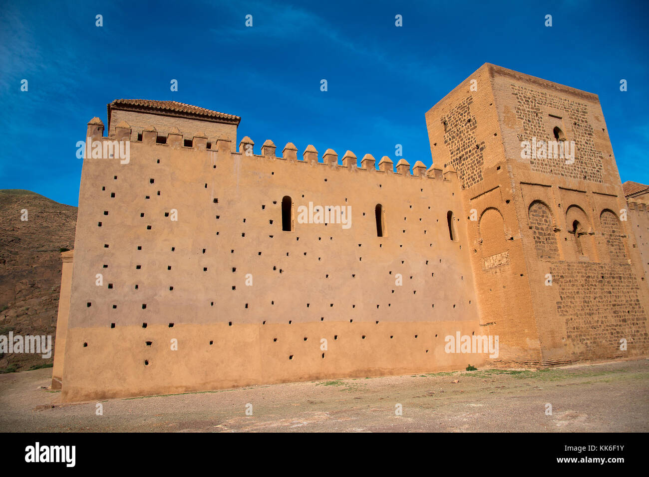 Moschee de tinmel an imlill Tal in Maroc Stockfoto