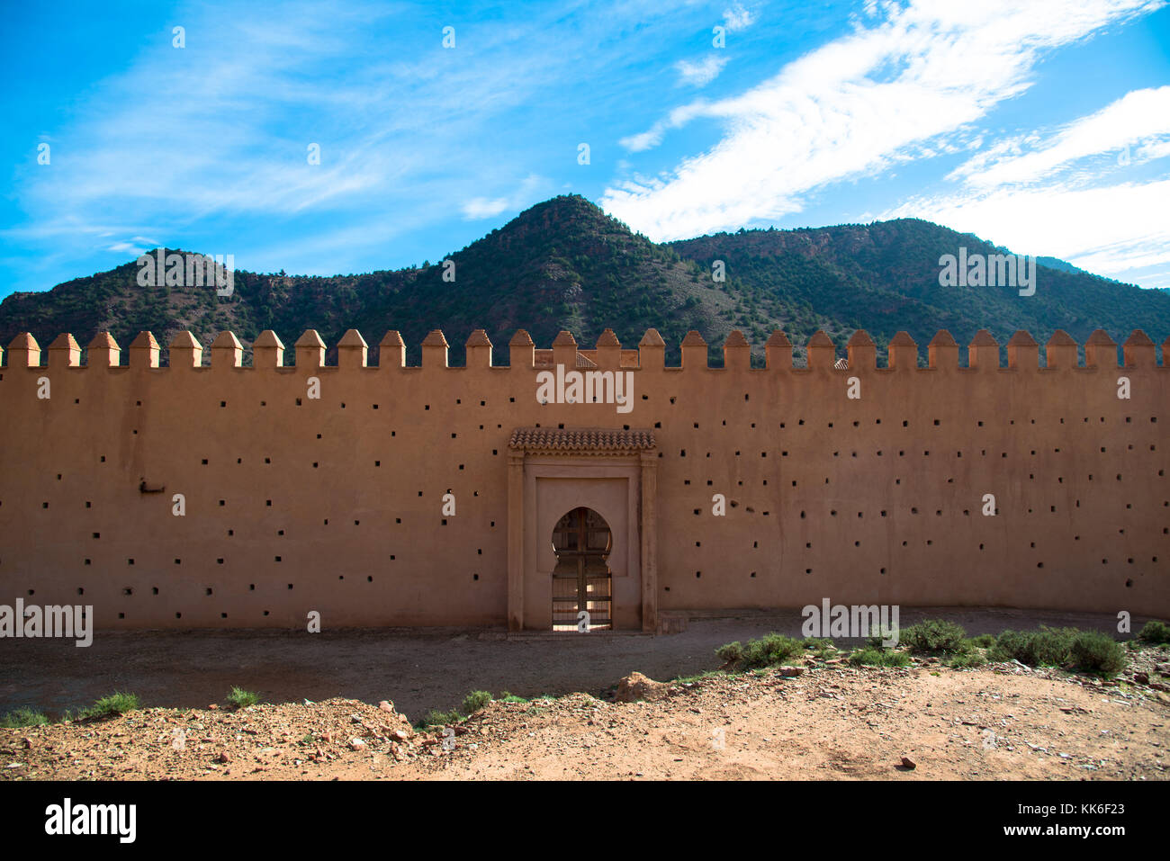 Moschee de tinmel an imlill Tal in Maroc Stockfoto