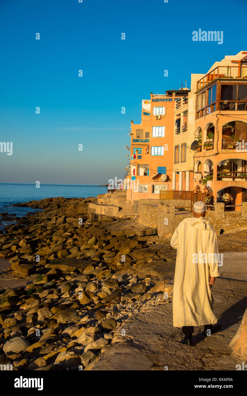 Taghazout, Marokko Stockfoto
