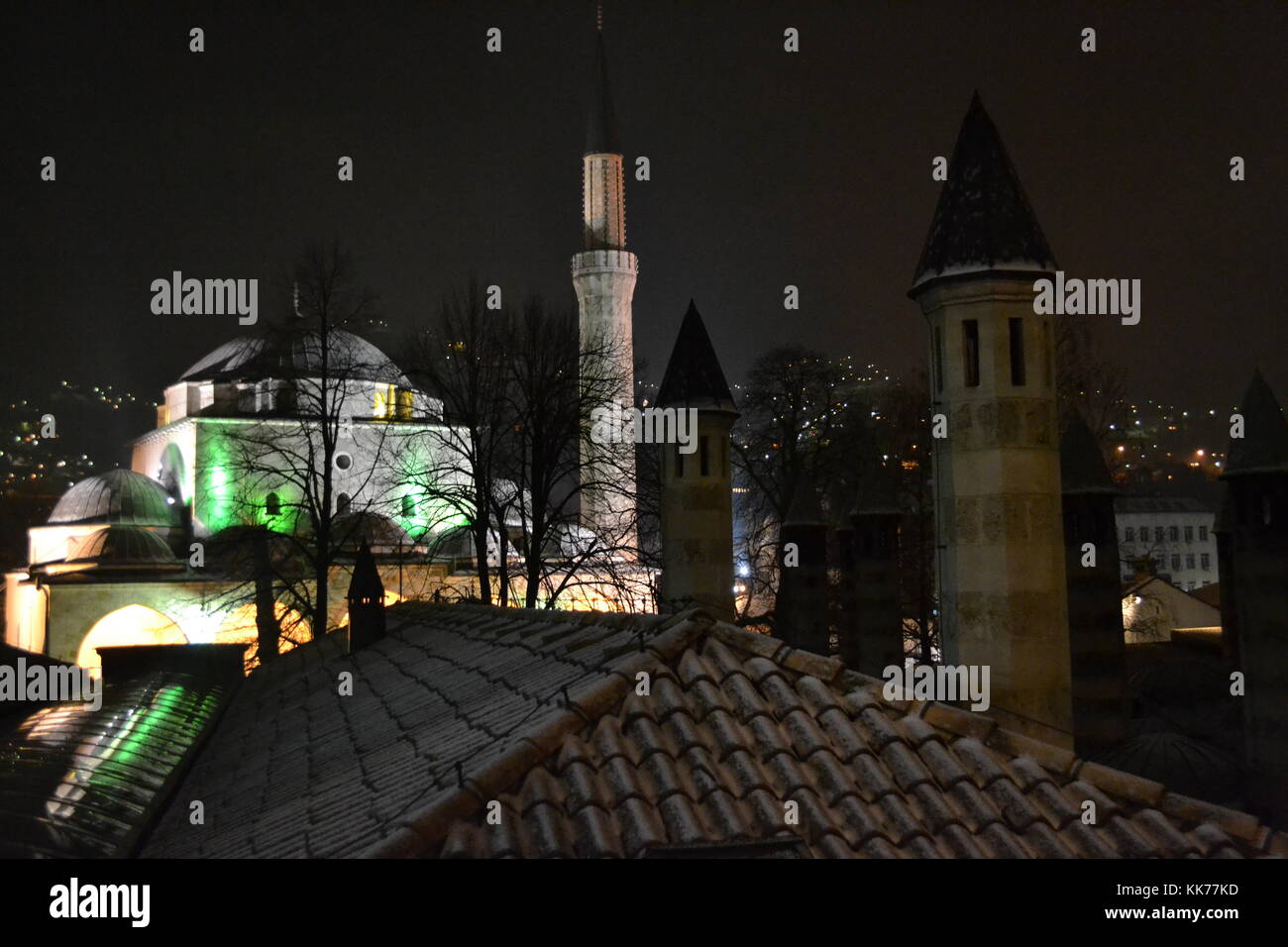 Sarajevo Moschee Stockfoto