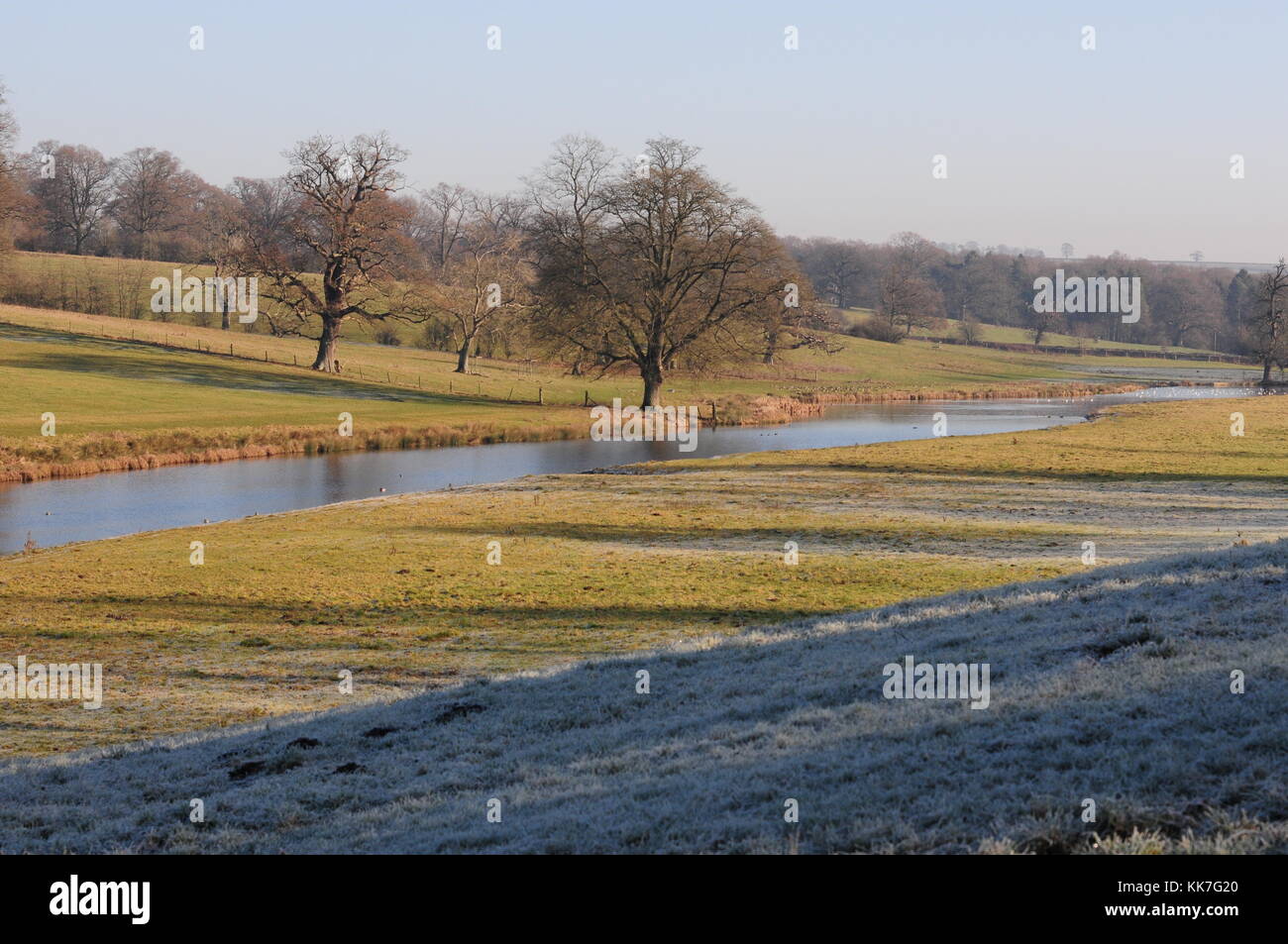 Sherborne Naturschutzgebiet, Gloucestershire Stockfoto