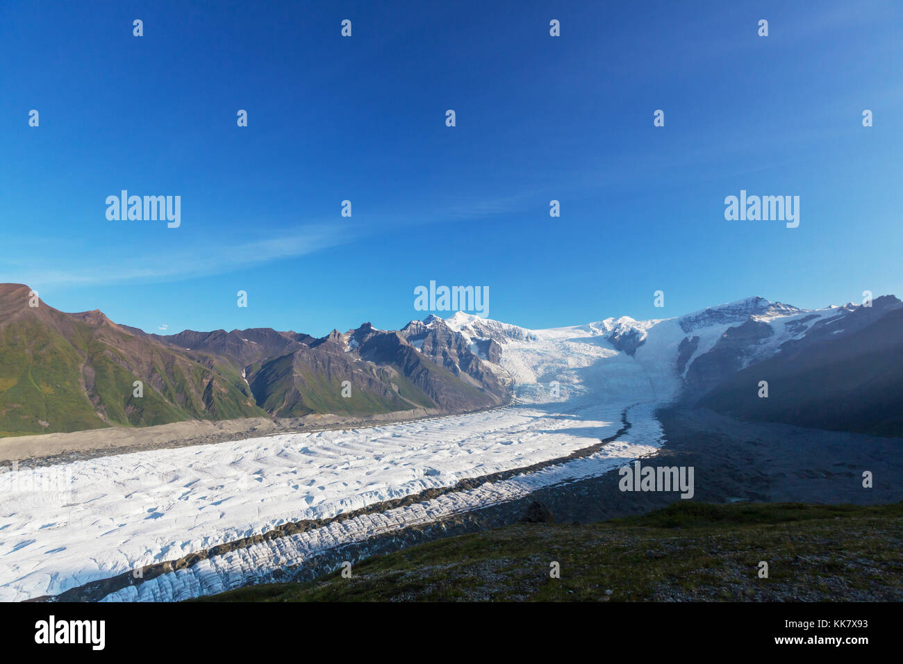 Wrangell - St. Elias National Park, Alaska. Stockfoto