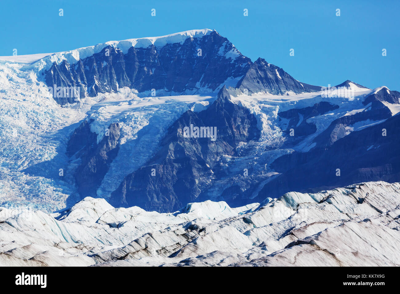Wrangell - St. Elias National Park, Alaska. Stockfoto