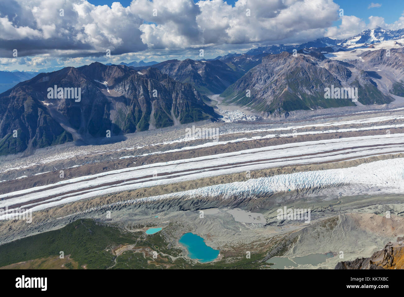 Wrangell - St. Elias National Park, Alaska. Stockfoto