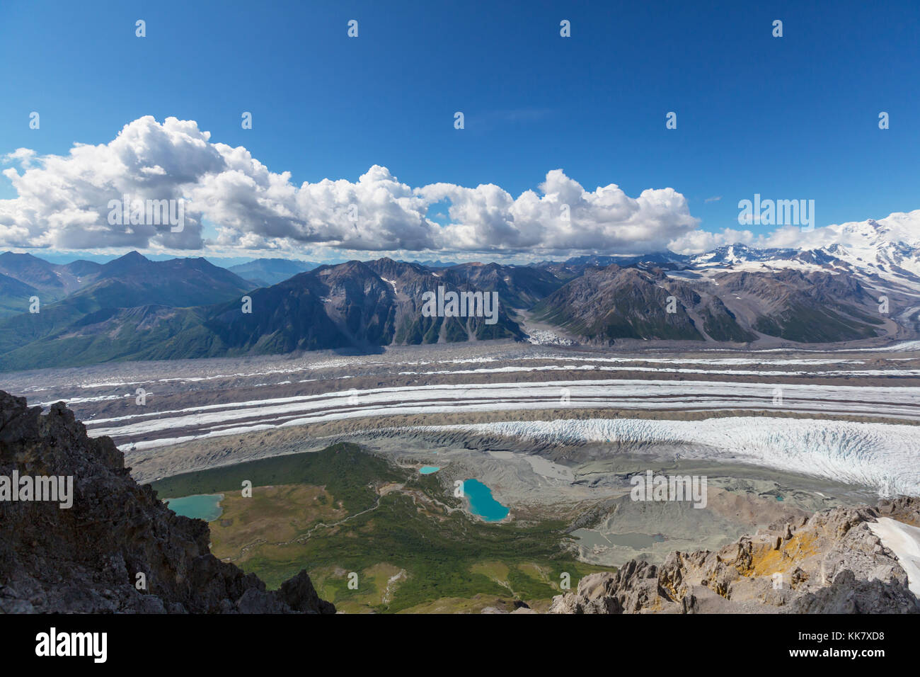 Wrangell - St. Elias National Park, Alaska. Stockfoto