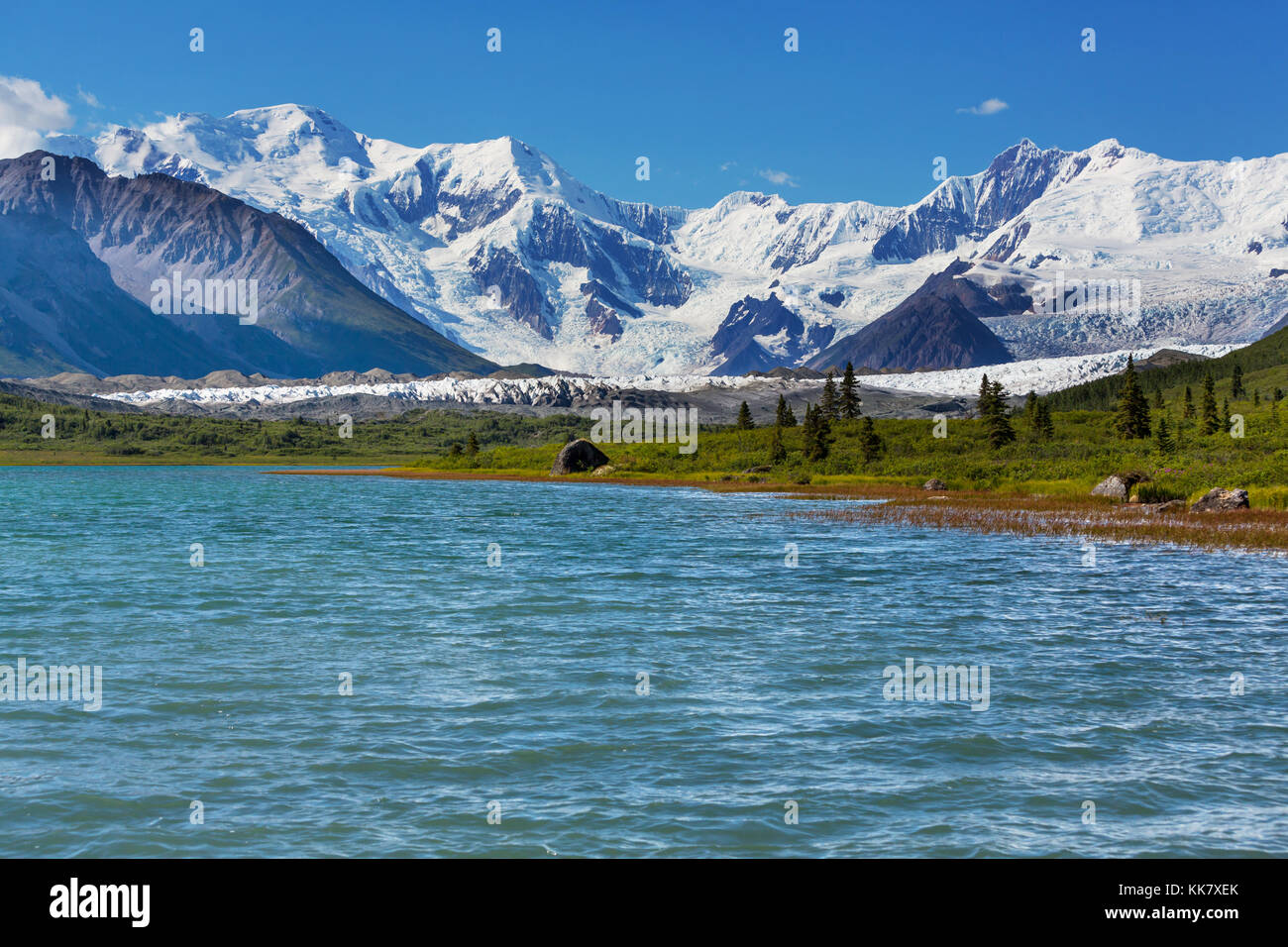 Wrangell - St. Elias National Park, Alaska. Stockfoto