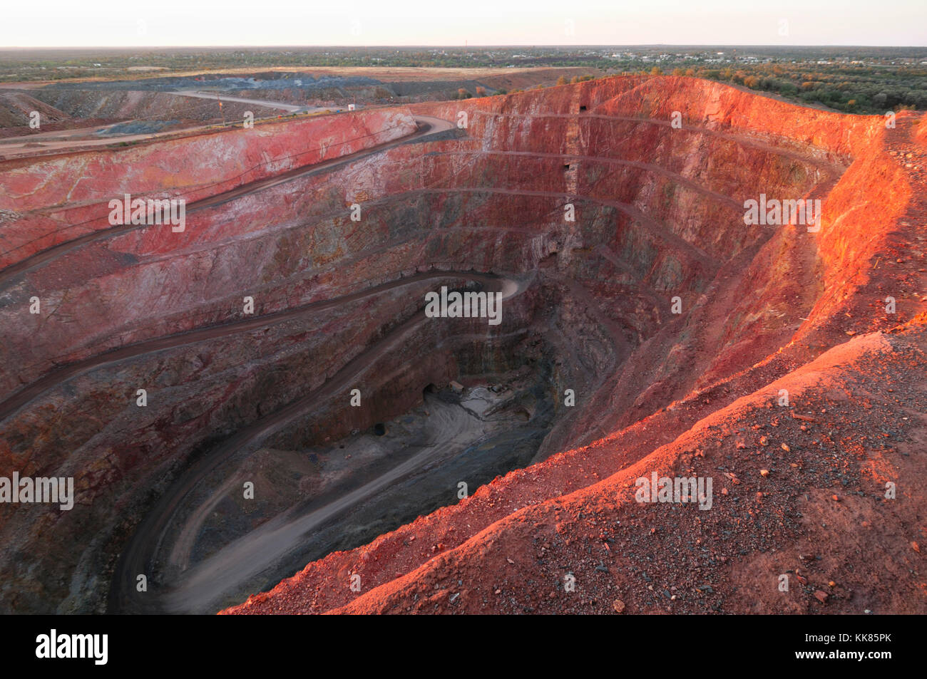 Die neue Cobar Goldmine ist die Kidman in Cobar, New South Wales (NSW), Australien Stockfoto