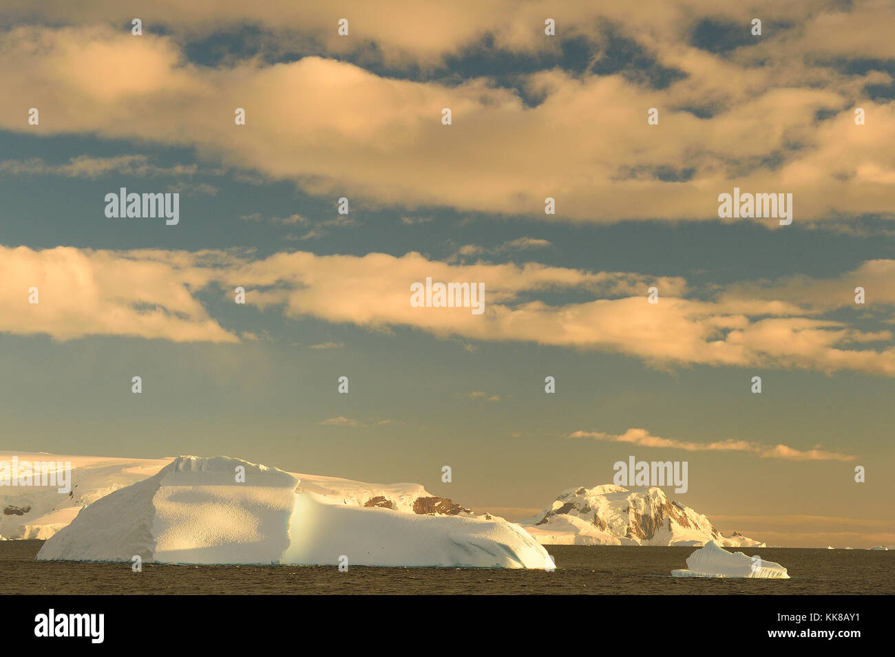 Bilder der Antarktis Stockfoto