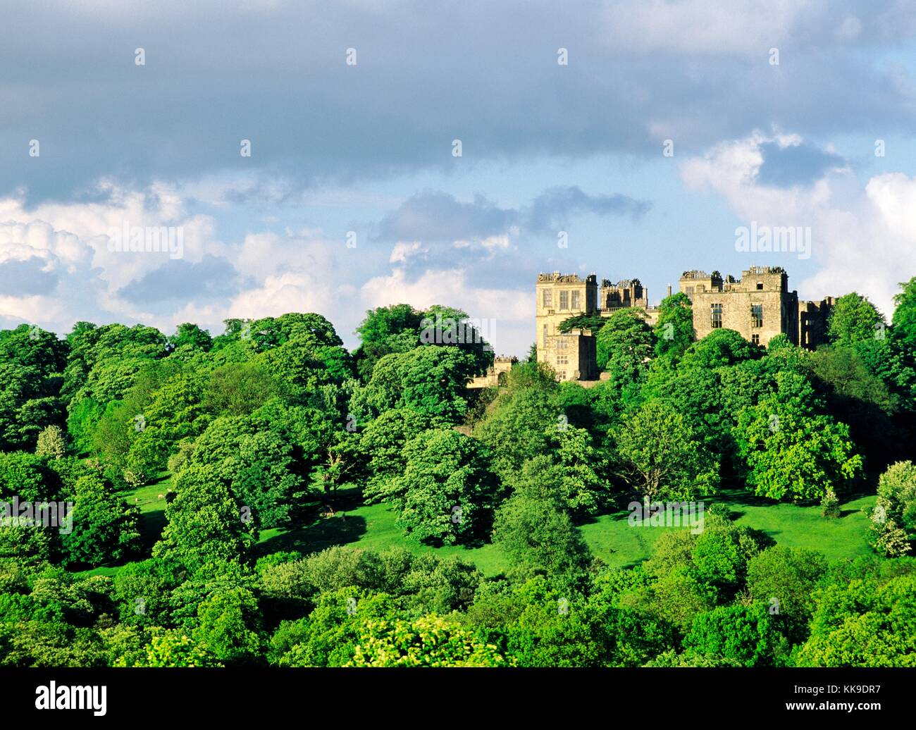 Hardwick Hall, Renaissance-Stil Zuhause von Bess of Hardwick. Elisabeth Tudor Periode Herrenhaus nahe Mansfield, Derbyshire, England Stockfoto