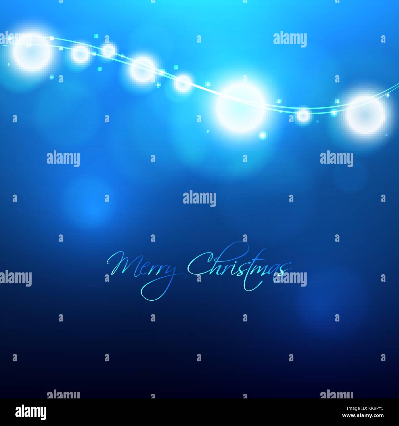 Frohe Weihnachten abstrakte hängenden Neonlichter Hintergrund für ihr Poster, Banner, Postkarte, Einladung oder Grußkarte design Stock Vektor