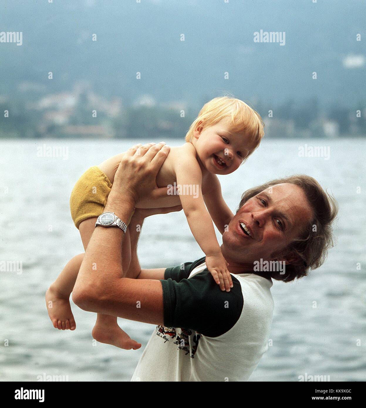 Peter Kraus Und Sein Sohn Michael Geboren Am 11 Mai 1973