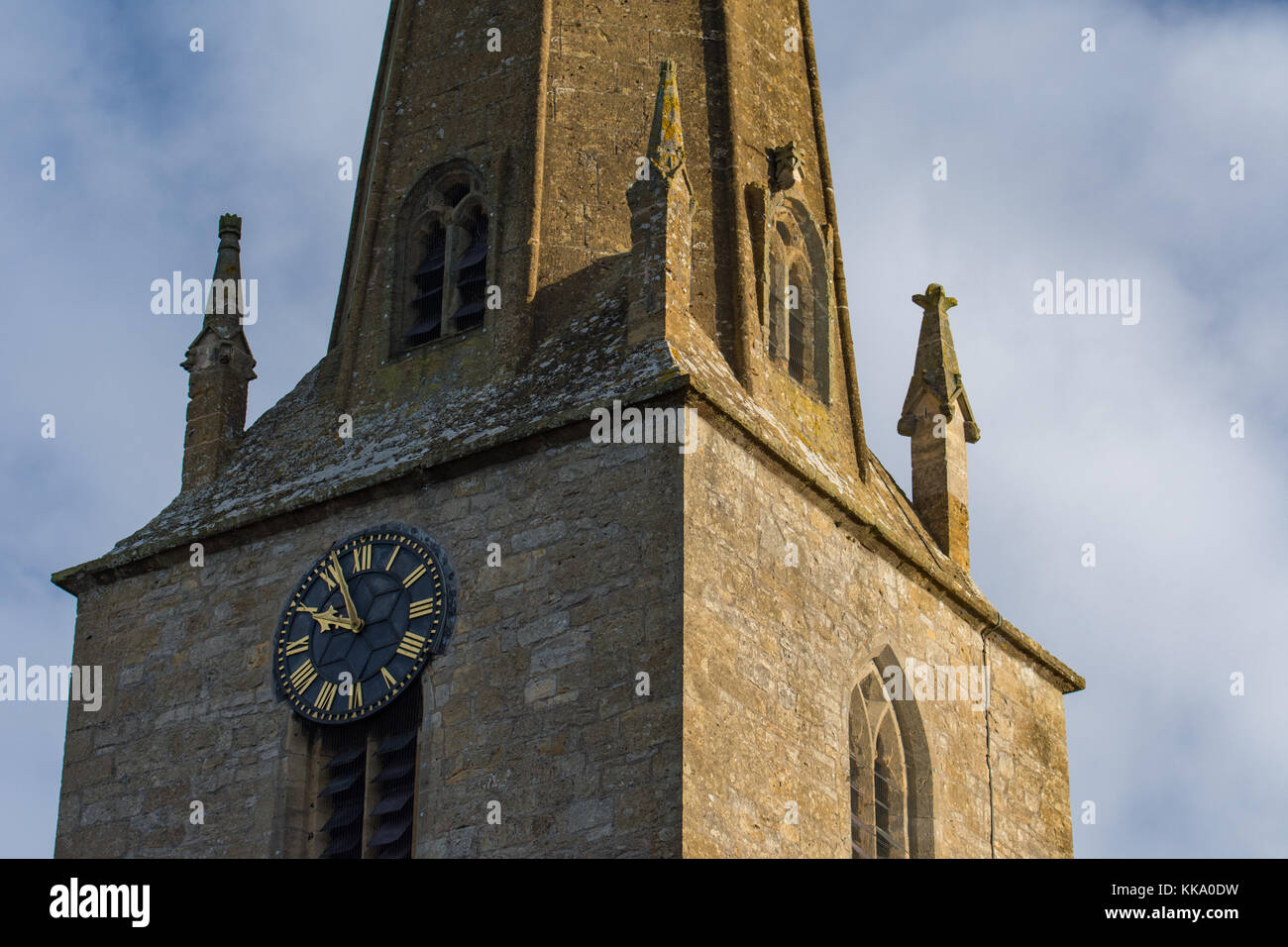 St lawrences Kirche, Abingdon, Gloucestershire Stockfoto