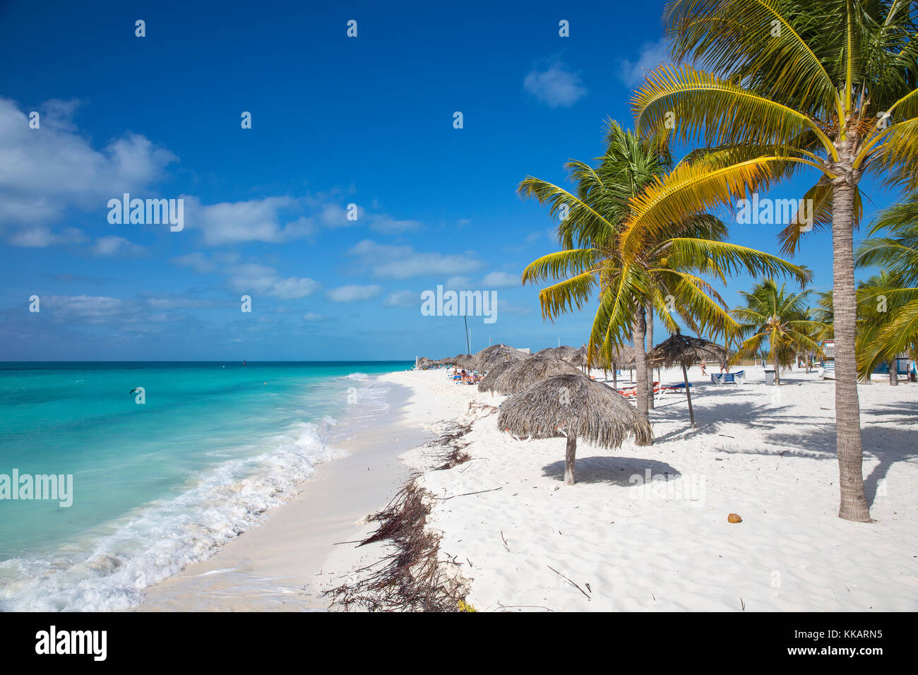 Playa Sirena, Cayo Largo de Sur, playa Isla de la Juventud, Kuba, Karibik, Karibik, Zentral- und Lateinamerika Stockfoto