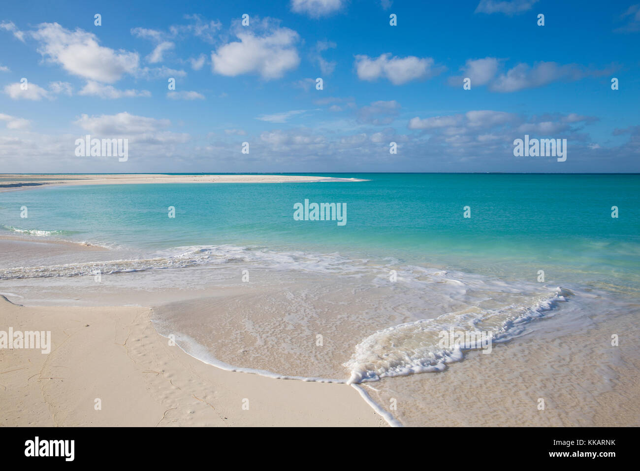 Playa Paraiso, Cayo Largo de Sur, Isla de la Juventud, Kuba, Karibik, Karibik, Zentral- und Lateinamerika Stockfoto