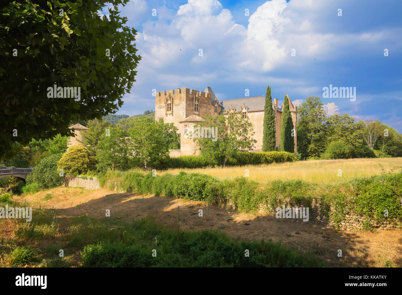 Allemagne en Provence Schloss, Allemagne en Provence, Alpes de Haute Provence, Frankreich, Europa Stockfoto